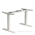 2 Leg Standing Desk Height Adjustable Electric 3 Stages Standing Desk Manufactory